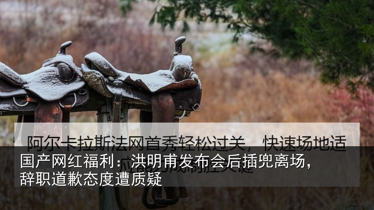 国产网红福利:洪明甫发布会后插兜离场,辞职道歉态度遭质疑